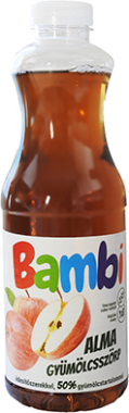 Bambi gyümölcsszörp alma 1000 ml