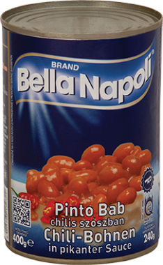 Bella Napoli pinto chilisbab 400 g