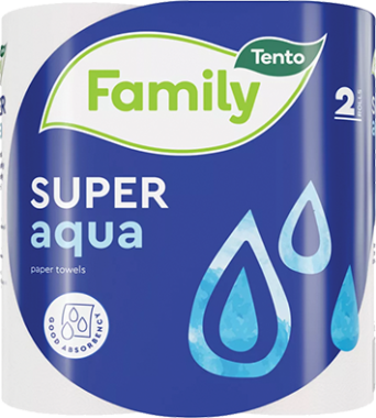 Tento Super aqua kéztörlő 2 tekercs
