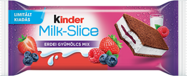 Ferrero Kinder tejszelet erdei gyümölcs mix 28 g