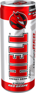 Hell Energiaital red grape 250 ml